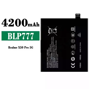 Replacement battery BLP777 for OPPO Realme X50 Pro