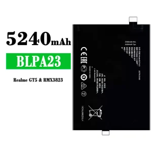 Replacement battery BLPA23 for OPPO Realme GT5