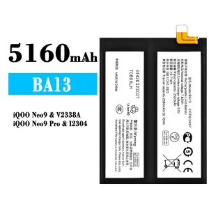 Replacement battery BA13 for VIVO iQOO Neo 9/iQOO Neo 9 Pro