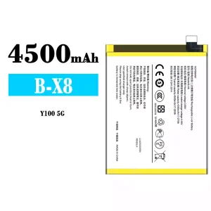 Replacement battery B-X8 for VIVO Y100 5G