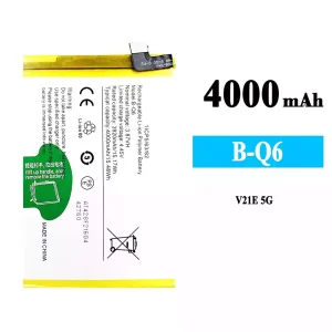 Replacement battery B-Q6 for VIVO V21E 5G