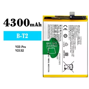 Replacement battery B-T2 for VIVO V23 Pro