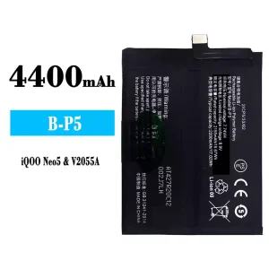 Replacement battery B-P5 for VIVO IQOO Neo5