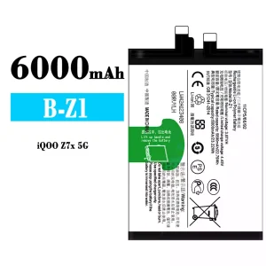 Replacement battery B-Z1 for VIVO iQOO Z7x 5G