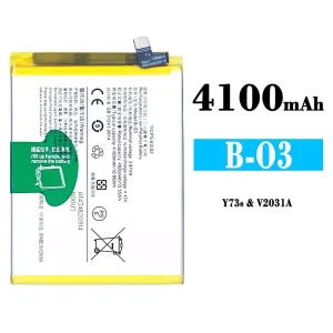 Replacement battery B-O3 for VIVO Y73S