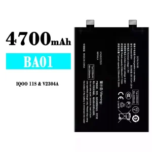 Replacement battery BA01 for VIVO IQOO 11S