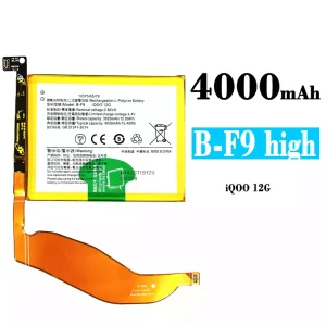 Replacement battery B-F9 high for VIVO IQOO 12G