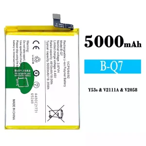 Replacement battery B-Q7 for VIVO Y53s