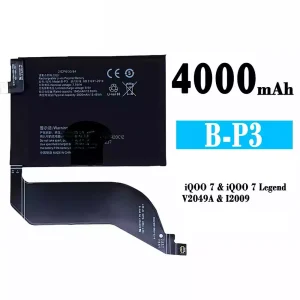 Replacement battery B-P3 for VIVO iQOO 7/ iQOO 7 Legend