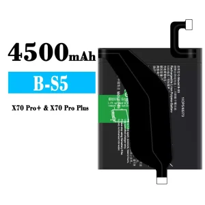 Replacement battery B-S5 for VIVO X70 Pro Plus