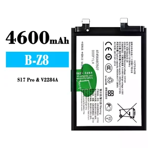 Replacement battery B-Z8 for VIVO S17 Pro