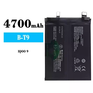 Replacement battery B-T9 for VIVO IQOO 9