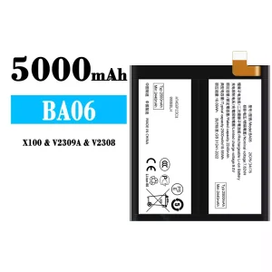 Replacement battery BA06 for VIVO X100