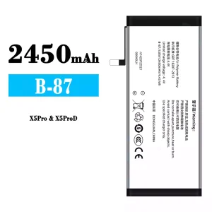 Replacement battery B-87 for VIVO X5Pro /X5ProD