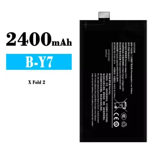 Replacement battery B-Y7 for VIVO X Fold 2