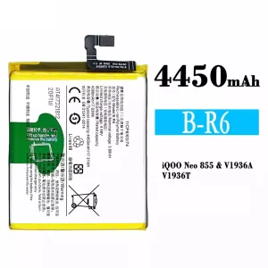 Replacement battery B-R6 for VIVO iQOO NEO 855