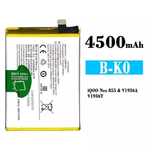 Replacement battery B-K0 for VIVO iQOO NEO 855