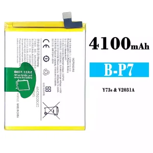 Replacement battery B-P7 for VIVO Y73S