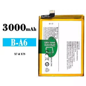 Replacement battery B-A6 for VIVO X7/X7S