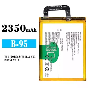 Replacement battery B-95 for VIVO Y51(2015)/Y51L/Y51A