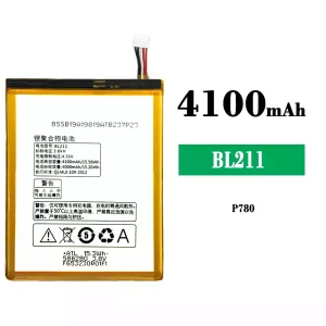 Replacement battery BL211 for Lenovo P780