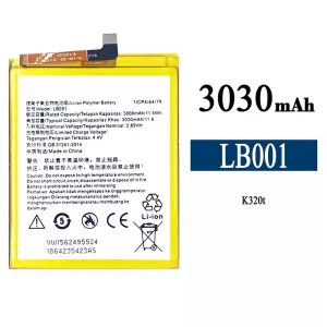 Replacement battery LB001 for Lenovo K320T