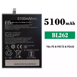 Replacement battery BL262 for Lenovo Vibe P2
