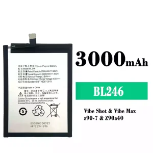 Replacement battery BL246 for Lenovo Vibe Shot/ Vibe Max z90-7