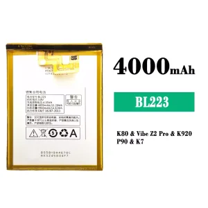 Replacement battery BL223 for Lenovo K80/VIBE Z2 pro/P90/K7