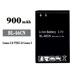 Replacement battery BL-46CN for LG Cosmos 2/ Cosmos 3