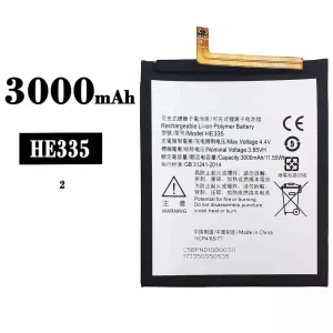 Replacement battery HE335 for Nokia 2 NK2/TA-1021