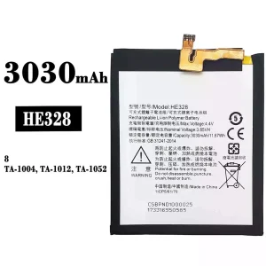 Replacement battery HE328 for Nokia 8