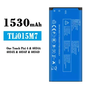 Replacement battery TLi015M7 for Alcatel One Touch Pixi 4