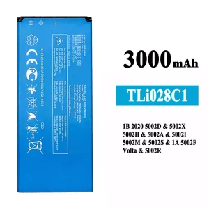 Replacement battery TLi028C1 for Alcatel 1B 2020