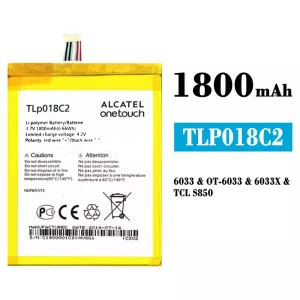 Replacement battery TLP018C2 for Alcatel OneTouch Idol Ultra