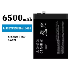 Replacement battery Li3932T89P8h613487 for ZTE Red Magic 9 PRO