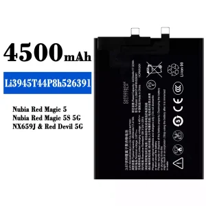 Replacement battery Li3945T44P8h526391 for Nubia Red Magic 5/Nubia Red Magic 5S 5G