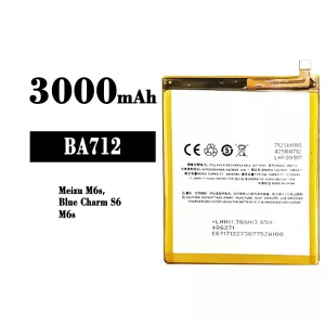 Replacement battery BA712 for Meizu M6s/Blue Charm S6
