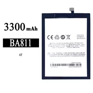 Replacement battery BA811 for Meizu 6T