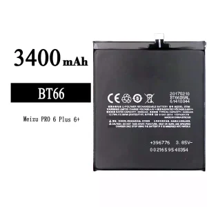 Replacement battery BT66 for Meizu PRO 6 Plus/6+