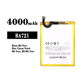 Replacement battery BA721 for Meizu M6/Blue Charm Note 6