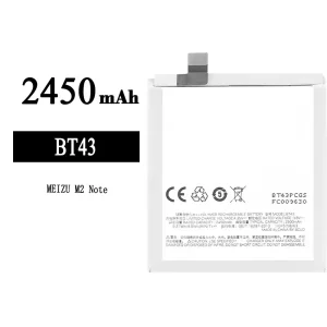 Replacement battery BT43 for Meizu M2 Note