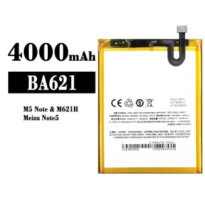 Replacement battery BA621 for Meizu M5 Note/Note5
