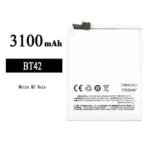 Replacement battery BT42 for Meizu M1 Note