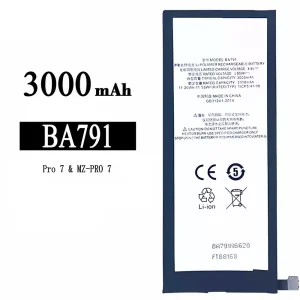 Replacement battery BA791 for Meizu Pro 7