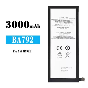 Replacement battery BA792 for Meizu Pro 7/M792H