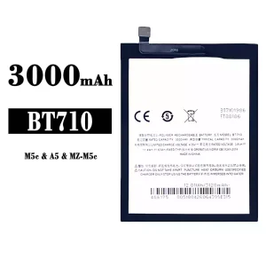 Replacement battery BT710 for Meizu M5c/A5