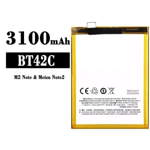 Replacement battery BT42C for Meizu Note2/M2 Note