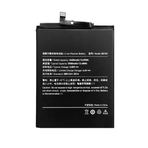 Replacement battery DC101 for Smartisan OD101/OD103/OD105/OS103/OS105/U3 PRO