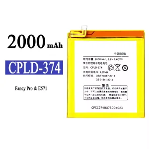 Replacement battery CPLD-374 for Coolpad fancy pro/E571